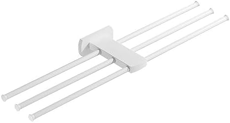 Bathrooms Elevate relieve with White Double Towel Hook Rack