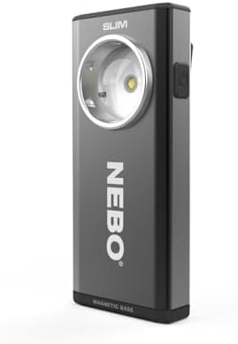 NEBO Slim Work Light USB Rechargeable Bright Pocket Light with a Clip