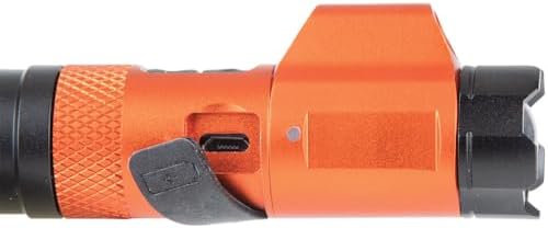 Handheld Rechargeable Magnetic LED Flashlight with 350 Lumen Spotlight