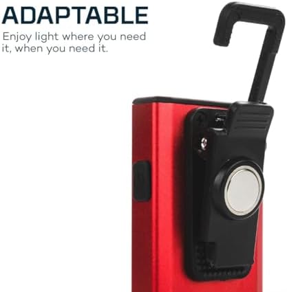 NEBO Slim Work Light USB Rechargeable BrightPocket Light with Clip