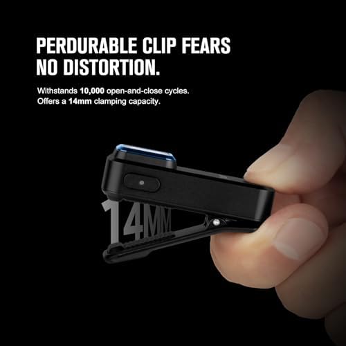OLIGHT Oclip Rechargeable Dual Light Source EDC Clip-On Flashlight - 300 Lumens