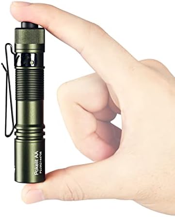 Rechargeable Mini Flashlight with Clip - 550 High Lumens