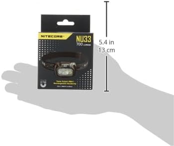 Nitecore NU33 700 Lumens Rechargeable Headlamp