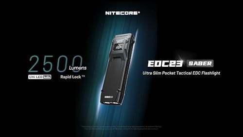 Nitecore EDC23 Rechargeable Flat Flashlight