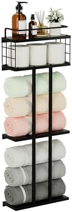 Bath Time Miracle Butlerinas Compact Towel Organizer