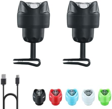 RAHAN 2-Piece Rechargeable Clip-On Shoe Lights