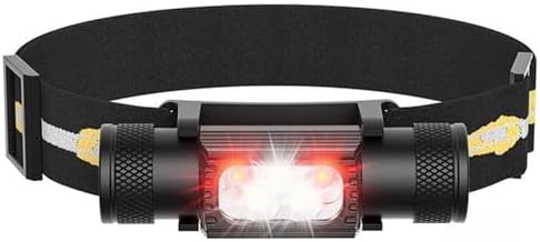 Bright 1200 Lumens - Rechargeable Headlamp for Picnic camping Hiking
