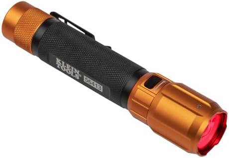 Rechargeable 2-Color LED Flashlight with Holster