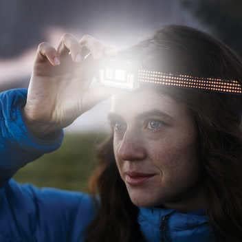 Duracell 575-Lumen LED Headlamp 3-Piece Set