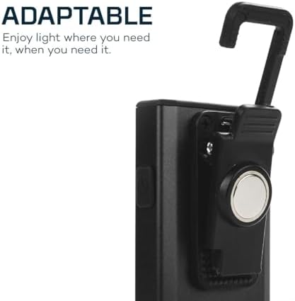 NEBO Slim Work Light USB Rechargeable Bright Pocket Light with a Clip