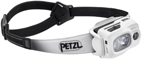 PETZL Swift RL Headlamp White 1100 Lumens with Reactive Lighting