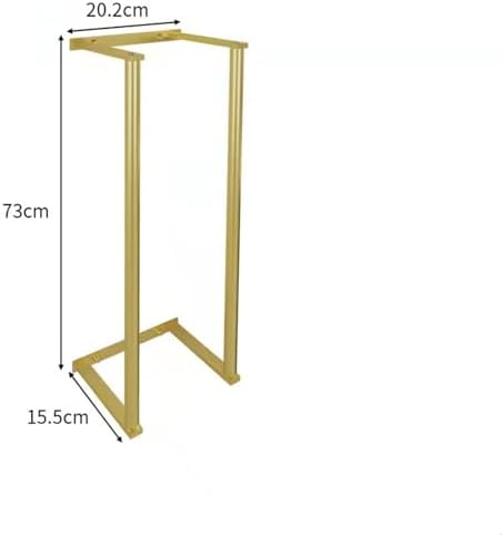 NSCMQSL Brushed Gold Towel Rack Stainless Steel Towel Holder for Bathroom