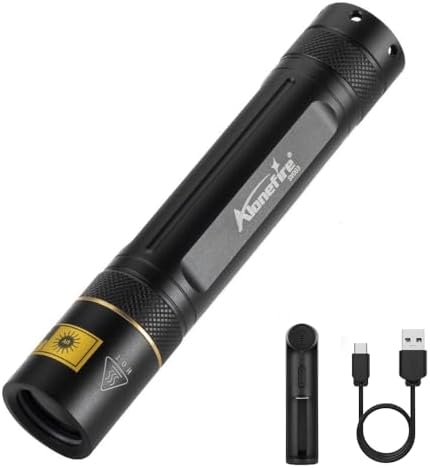 Professional 365nm UV Flashlight