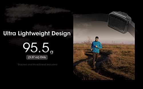 Eco-Friendly LED Headlamp 550 Lumens Lightweight Rechargeable