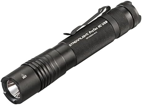 High-Lumen ProTac multi-fuel USB tactical flashlight with 1000-lumen output
