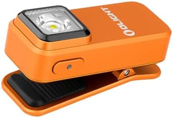 Powerful Dual Source EDC Flashlight Rechargeable Magnetic Clip