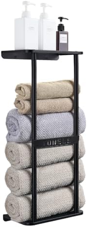 ULUPJ Compact Towel Rack for Small Spaces