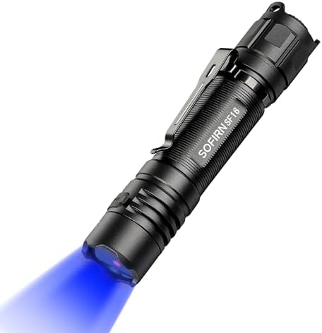 Essential for Detecting Pet Stains 365nm UV Flashlight from 77outdoor