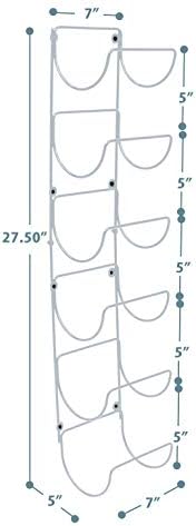 Sorbus Wall-Mounted Towel Rack