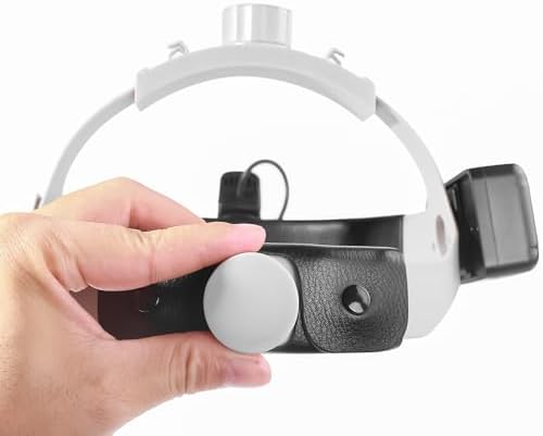 5W LED Headlamp for Loupes with Adjustable Headband and Magnifying Frames