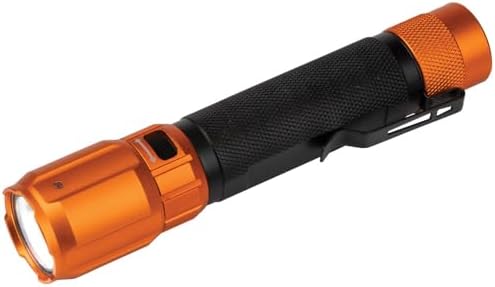Rechargeable 2-Color LED Flashlight with Holster