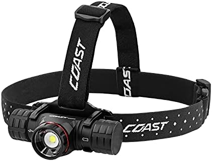 Coast XPH34R Headlamp Pure Beam Rechargeable Magnetic