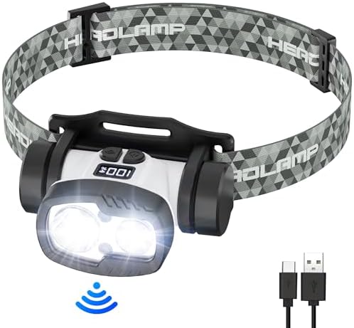 Rechargeable LED Headlamp with 9 Modes Eco-Friendly Durable