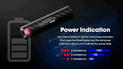 Nitecore Carbon Battery 6K Kit