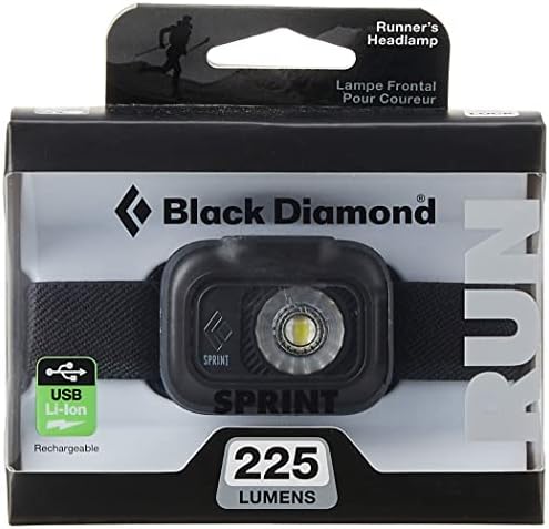Compact Rechargeable Headlamp Black Diamond Sprint 225