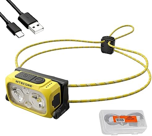 Nitecore NU25 Bright Durable Headlamp for Hiking Backpacking