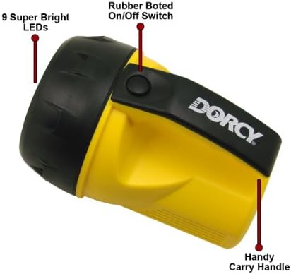 Elevate your daily tasks with the Dorcy 41-1047 Handheld Flashlight
