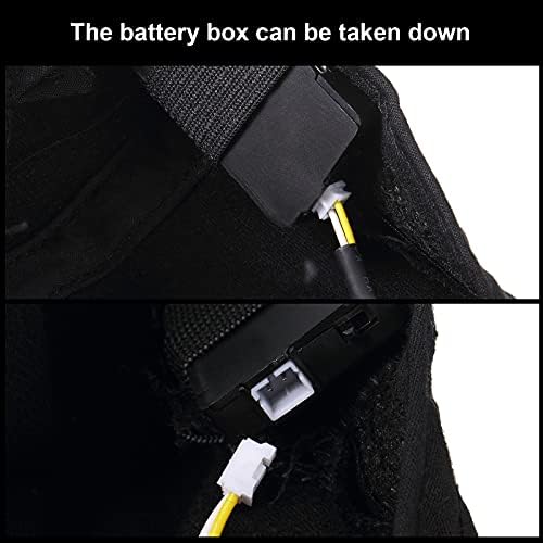 Durable LED Baseball Cap for Camping Fishing - 5 LED Lightweight Headlamp