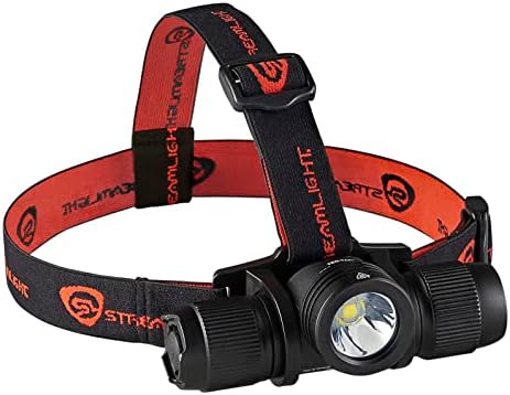 Streamlight ProTac 20 2000-lumen Handlebar Headlamp with Rechargeable Battery SoftGrip Black