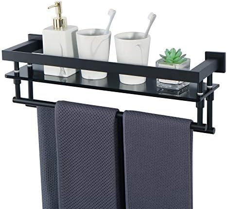 Stylish Floating Towel Shelf