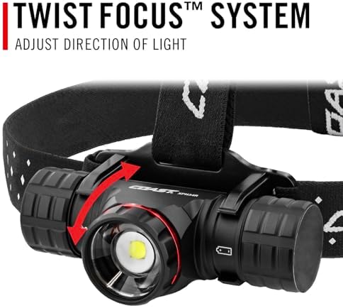 Coast XPH34R Headlamp Pure Beam Rechargeable Magnetic