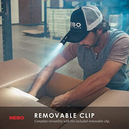 NEBO Torchy 1000-Lumen Rechargeable Pocket Flashlight