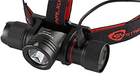 Streamlight ProTac 20 2000-lumen Handlebar Headlamp with Rechargeable Battery SoftGrip Black