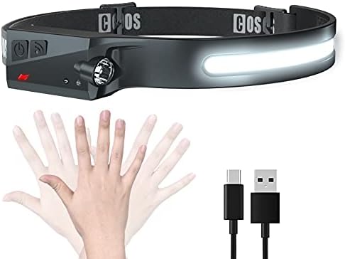 COSOOS Rechargeable 1000 Lumen Headlamp