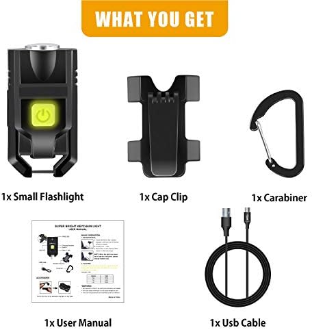 500Lumens Small Keychain Flashlight