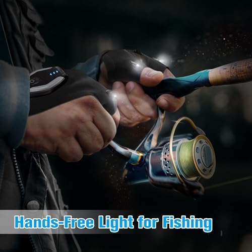 Fathers Day LED Gloves Dad Gift for Men
