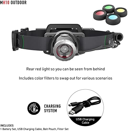 Ledlenser MH10 Rechargeable Headlamp
