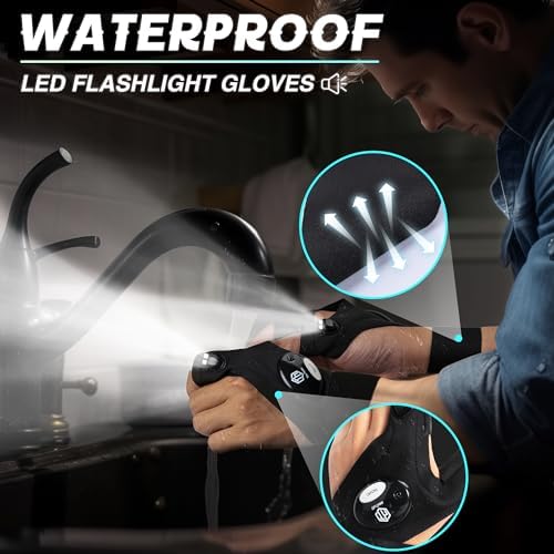 ThxToms LED Flashlight Gloves MJ476