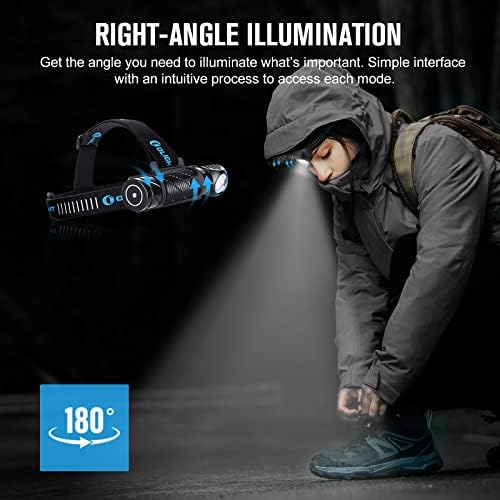OLIGHT Perun 2 2500 Lumens Rechargeable Headlamp Black