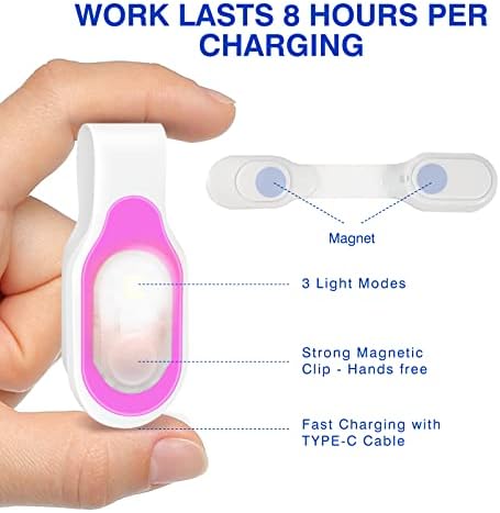 NYNorth Clip-On Rechargeable Nursing Light