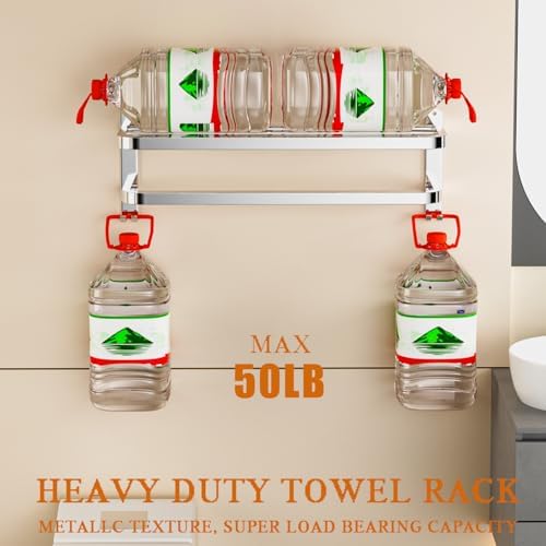 Bow Down NICETAKU Stainless Steel Towel Rack 23inch for Bathroom
