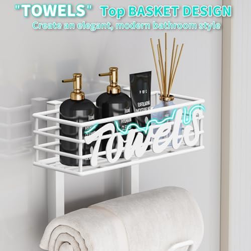 HapiRm Over Door Towel Rack - 8 Tier
