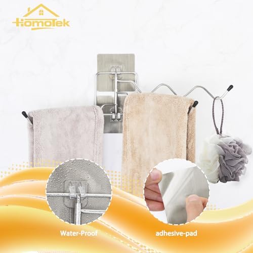 3-Arm Swivel Towel Rack for Space-Saving Use