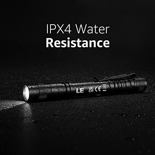 LE LED Pen Flashlight Lightweight Durable