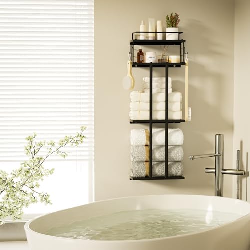 Bath Time Miracle Butlerinas Compact Towel Organizer