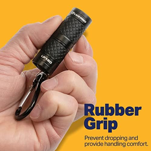 LUXPRO 40 Lumen Multi-Functional Keychain Focus Mini LED Flashlight